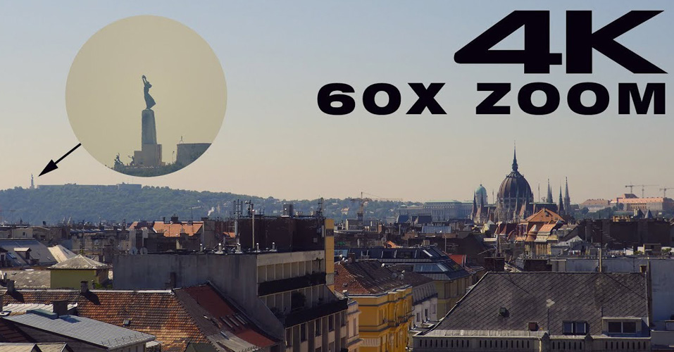60x Optical zoom of Nikon B700