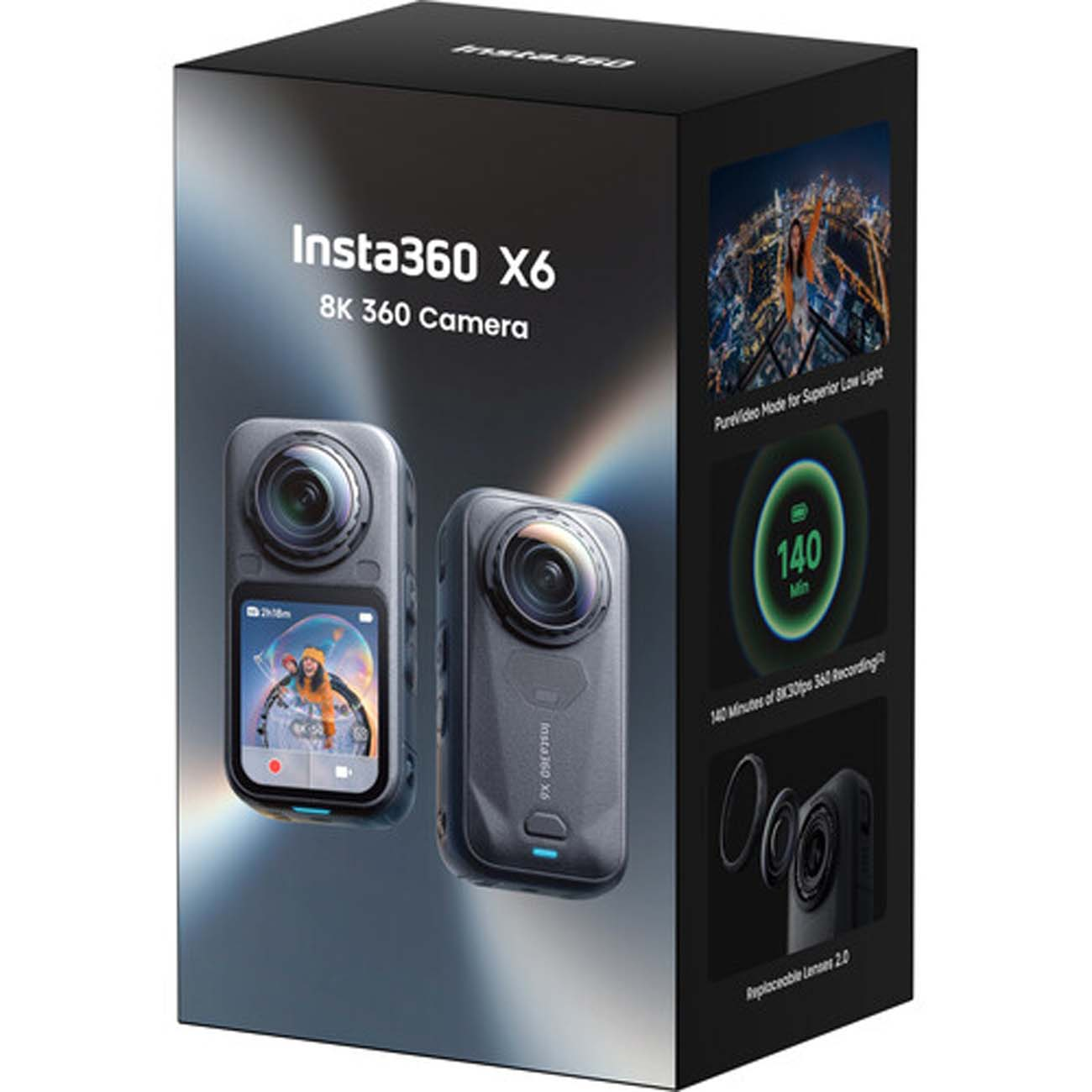 دوربین اینستا Insta360 X6 360° 8K Camera Essentials Bundle