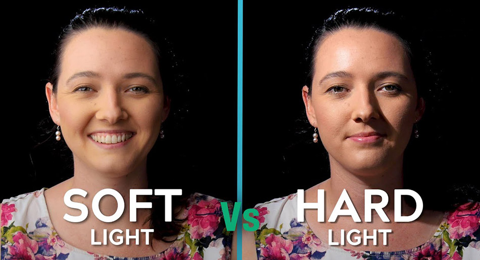 Hard Light VS Soft Light