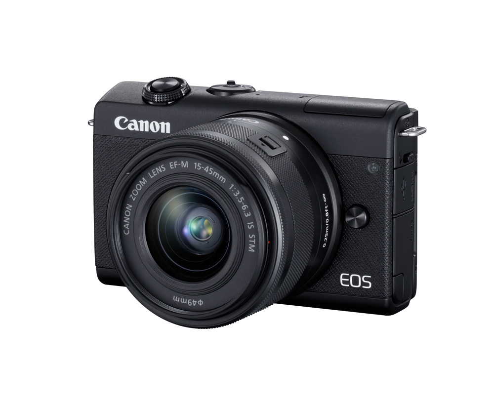 دوربین بدون آینه کانن EOS M200 + 15-45mm (دست دوم)