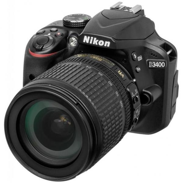 دوربین نیکون D3400 + AF-P 18-140mm (دست دوم)