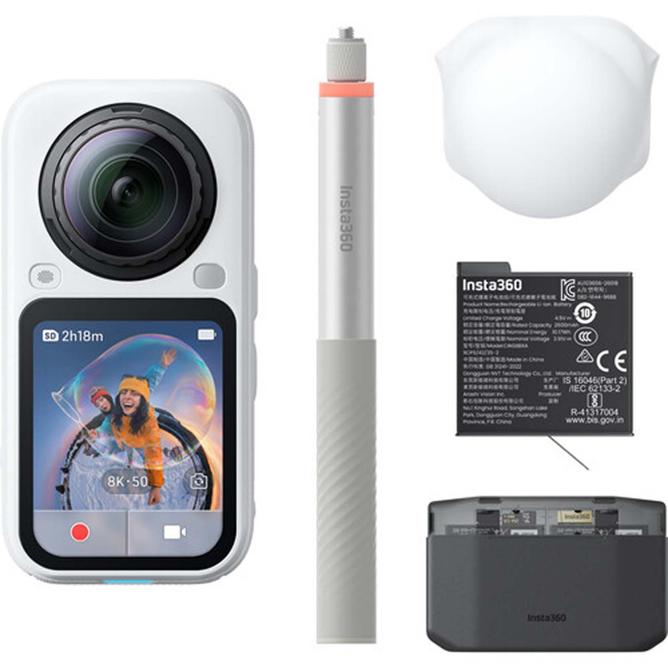 دوربین اینستا Insta360 X6 360° 8K Camera Essentials Bundle