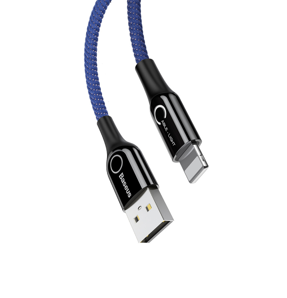 کابل تبدیل USB به لایتنینگ باسئوس مدل CALCD-03 طول 1 متر