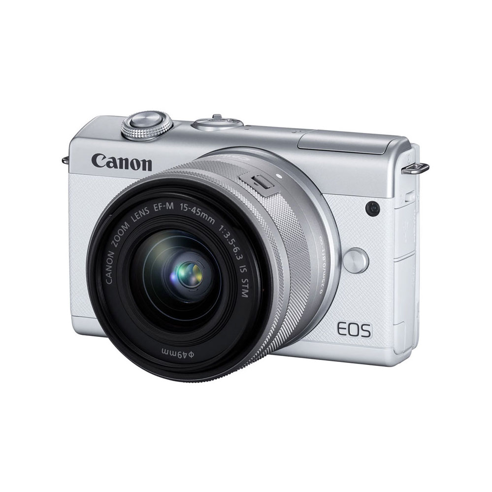 دوربین بدون آینه کانن EOS M200 + 15-45mm (سفید)