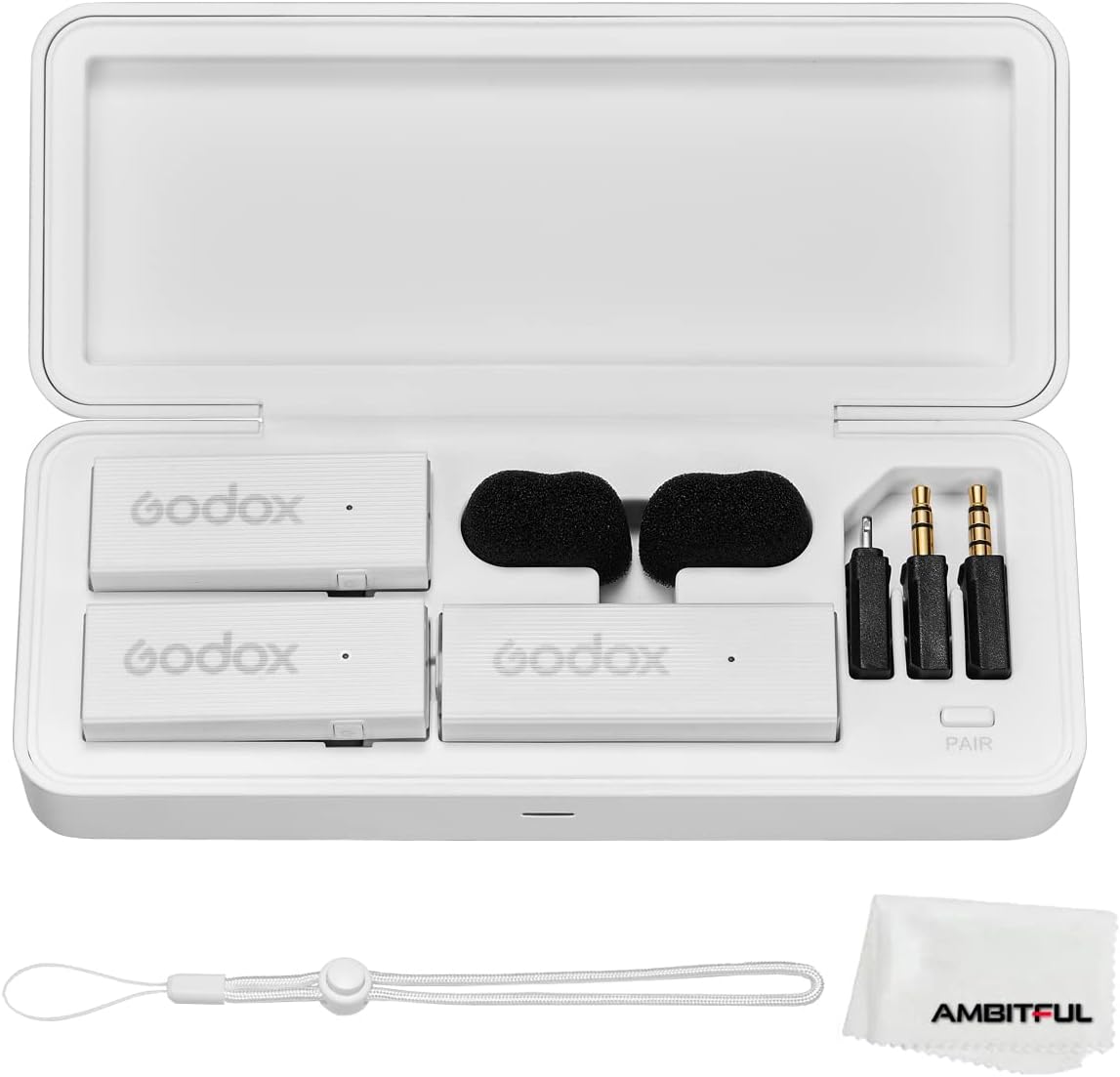 میکروفون بی‌سیم گودکس مدل  GODOX MoveLink Mini UC KIT 2