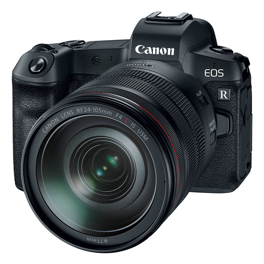 دوربین بدون آینه کانن EOS R به همراه لنز RF 24-105mm f/4 IS USM