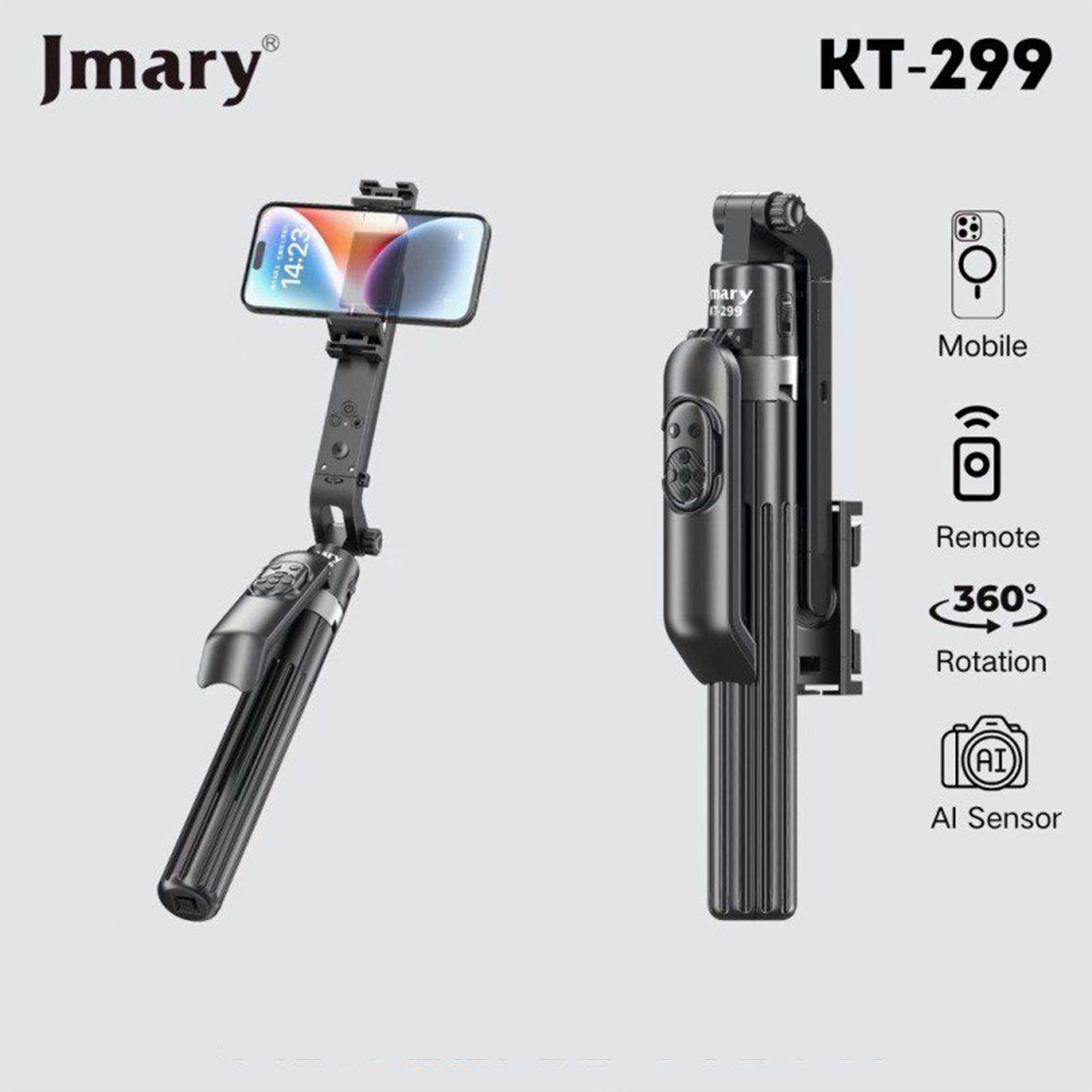 سه پایه مونوپاد جیماری Jmary KT-299 Monopod Tripod