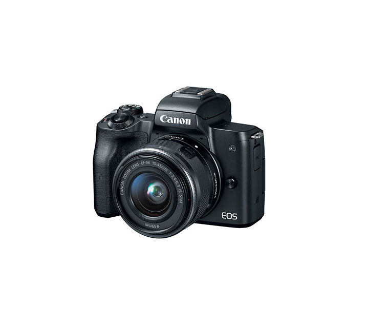 دوربین بدون آینه کانن EOS M50 + 15-45mm (دست دوم)