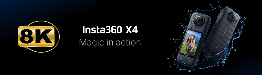 Insta360 X4 360° 8K Camera