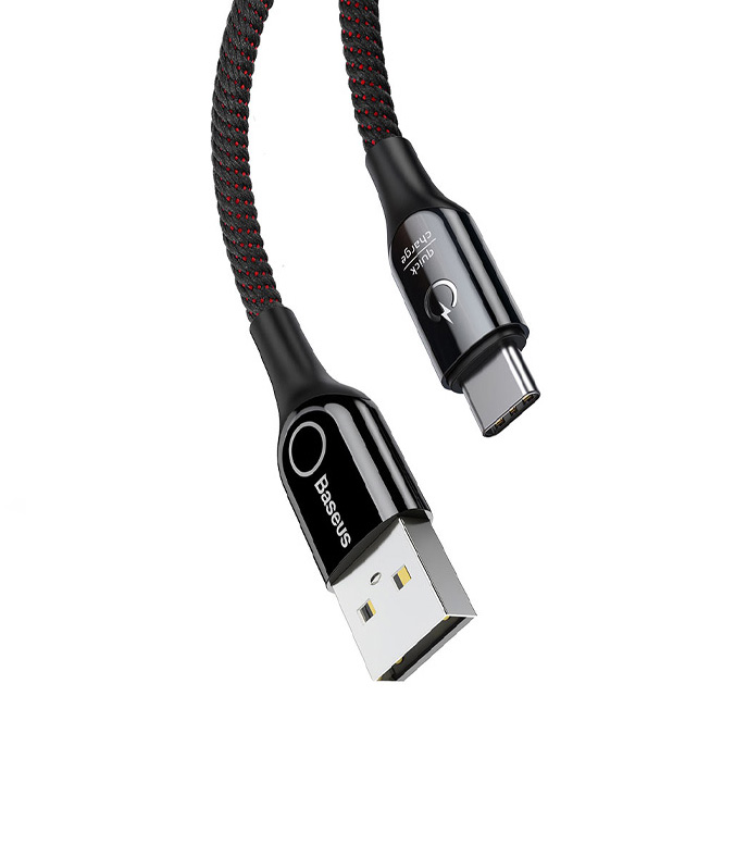 کابل تبدیل USB به USB-C باسئوس مدل CATCD-01 طول 1 متر