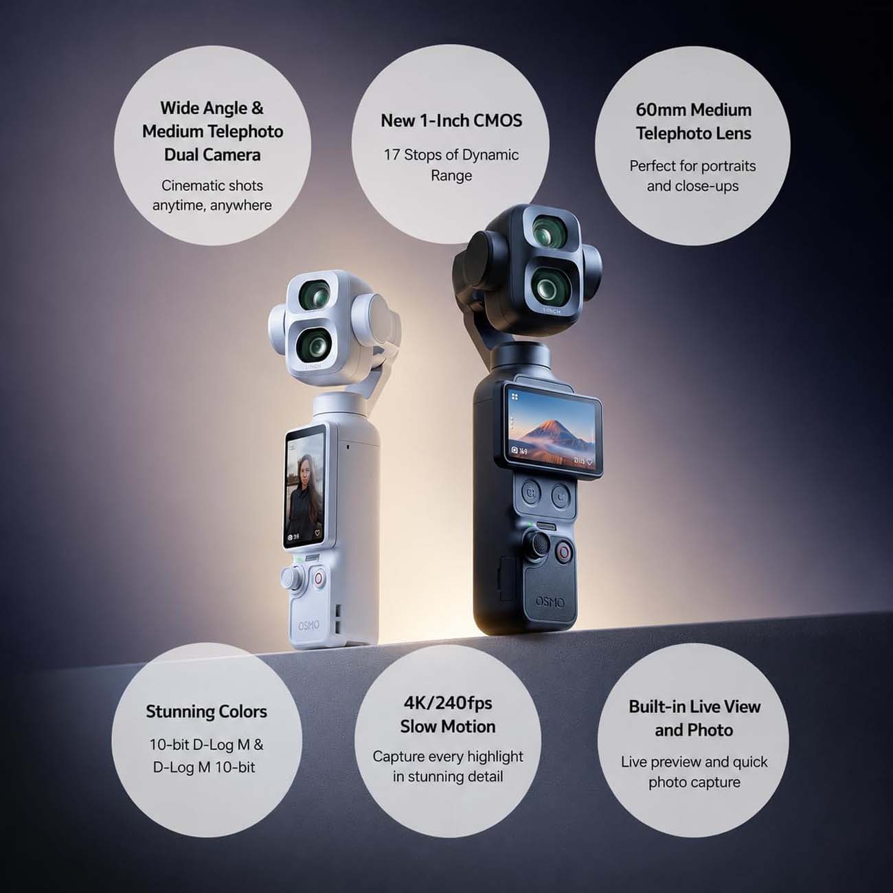 دوربین اسمو پاکت DJI Osmo Pocket 4P Standard Combo