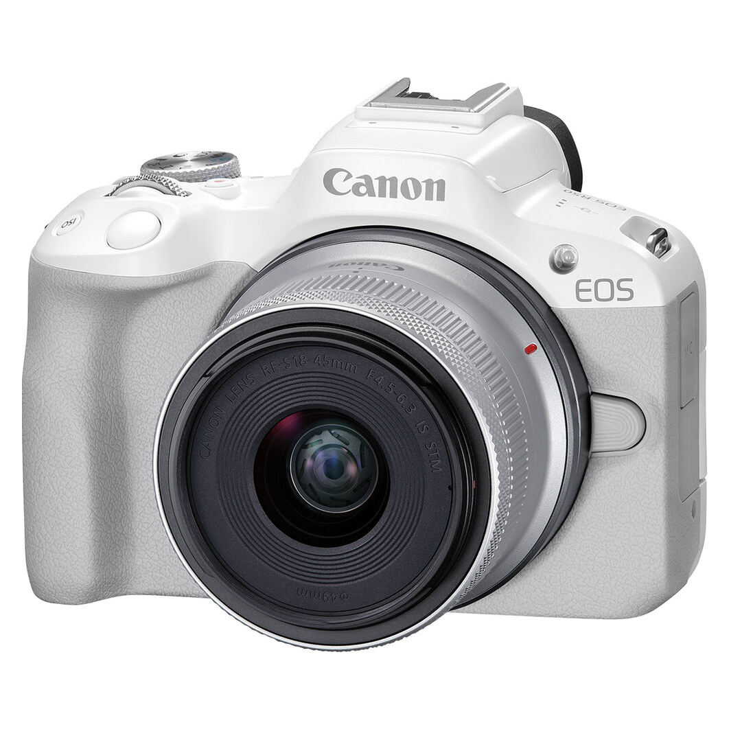 دوربین بدون آینه کانن EOS R50 + 18-45mm (سفید)