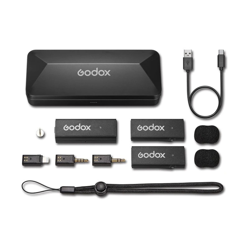 میکروفون بی‌سیم گودکس مدل GODOX MoveLink Mini LT KIT 2