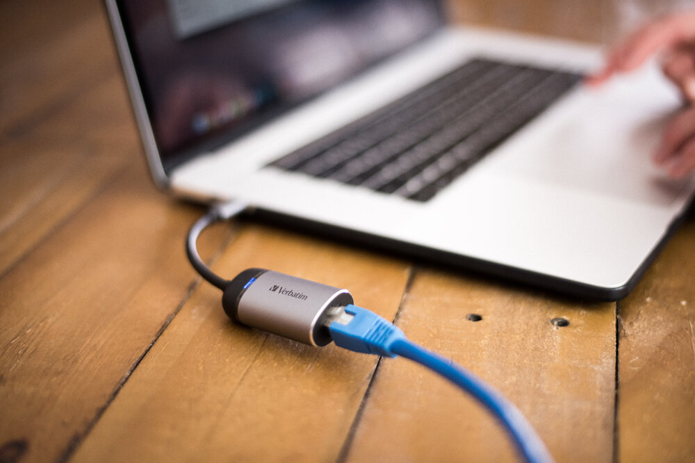 آداپتور USB-C TO GIGABIT ETHERNET ADAPTER ورباتیم