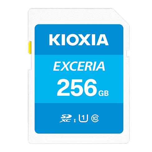 کارت حافظه SDXC کیوکسیا مدل EXCERIA سرعت 100MBps ظرفیت 256 گیگابایت