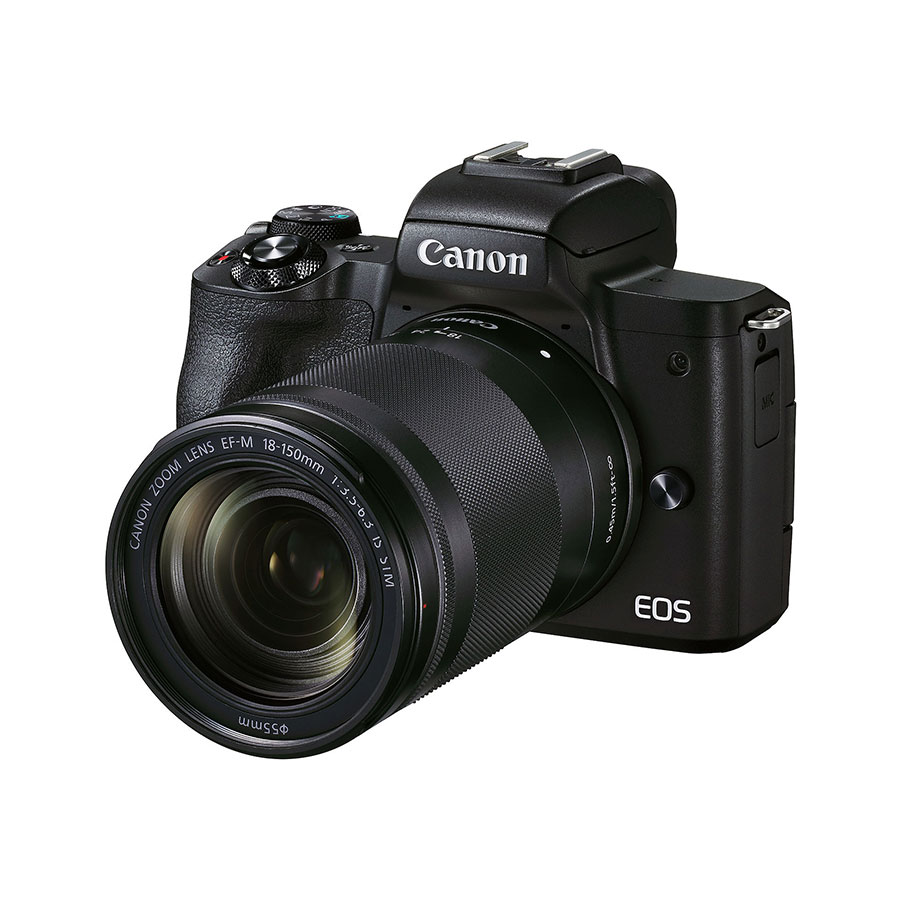 دوربین بدون آینه کانن EOS M50 Mark II + 18-150mm