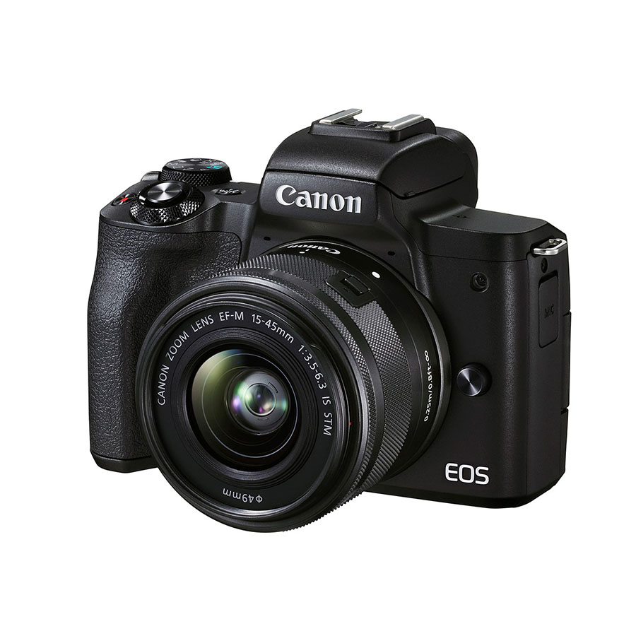 دوربین بدون آینه کانن EOS M50 Mark II + 15-45mm (دست دوم)