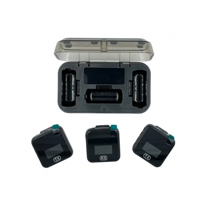میکروفون بی سیم دو کاربره Answer M32 دارای LCD