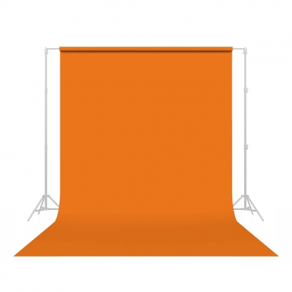 پرده نارنجی سایز 2x3 لوله پلاستیکی (فون شطرنجی)