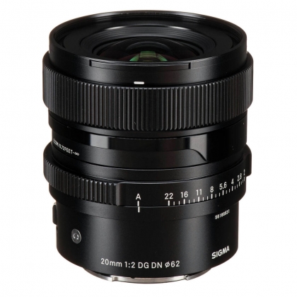 لنز سیگما Sigma 20mm f/2 DG DN Contemporary برای مانت سونی (دست دوم)