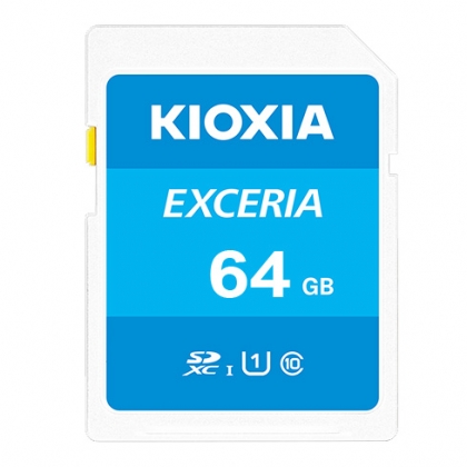 کارت حافظه SDXC کیوکسیا مدل EXCERIA سرعت 100MBps ظرفیت 64 گیگابایت