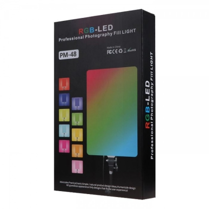  پنل نور آر جی بی  RGB-LED PM-48 