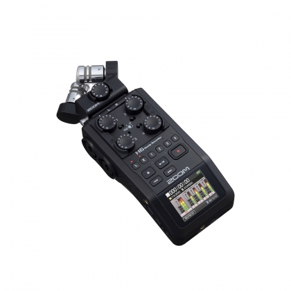 رکوردر صدا Zoom H6 سری BLACK FINISH (دست دوم)