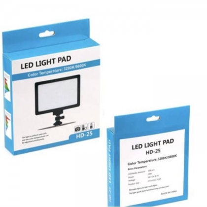 نور ثابت ال ای دی HD-25 Professional Led Video Light