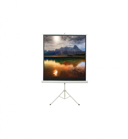 پرده نمایش پایه دار پروژکتور سایز 180x180cm
