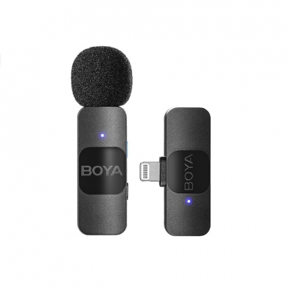 میکروفن بی سیم موبایلی BOYA BY-V1 (برای آیفون)