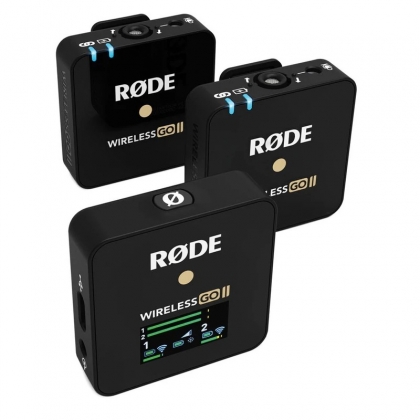 میکروفن بی‌سیم دو فرستنده Rode Wireless GO II (استوک)