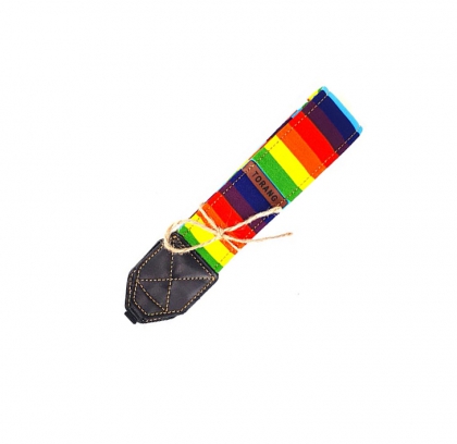 بند دوربین ترنگ طرح رنگین کمان