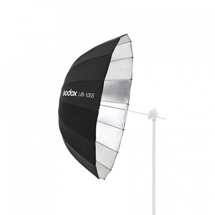 چتر پارابولیک 105 سانت داخل نقره‌ای مدل  Godox UB-105S
