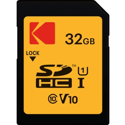 کارت حافظه  Kodak Premium 32GB UHS-I U1 V10 SD Memory Card