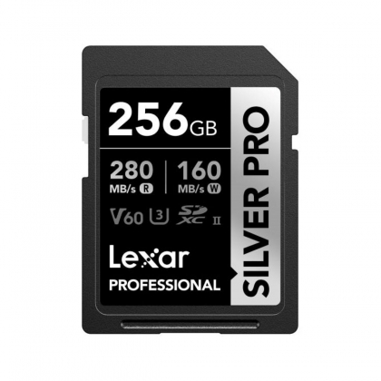 کارت حافظه Lexar 256G Professional SILVER PRO SDXC UHS-II Memory Card