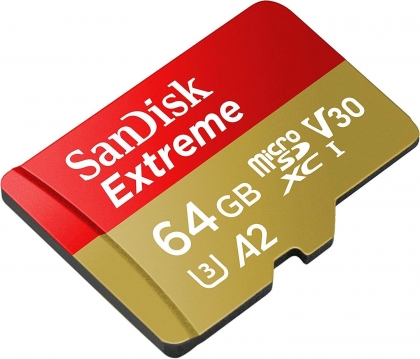 کارت حافظه سندیسک  SanDisK 64GB Extreme microsdxc card170MB
