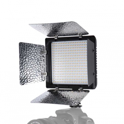 نور SMD مدل 368 (دارای باتری و شارژر و آداپتور و کیف حمل)