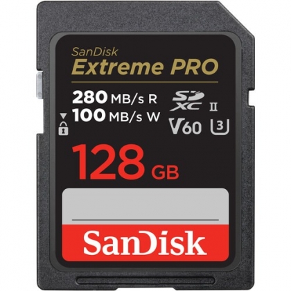 کارت حافظه 128 گیگابایتی SanDisk 128GB Extreme PRO UHS-II SDXC