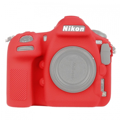 کاور سیلیکونی دوربین Nikon D850 (قرمز)