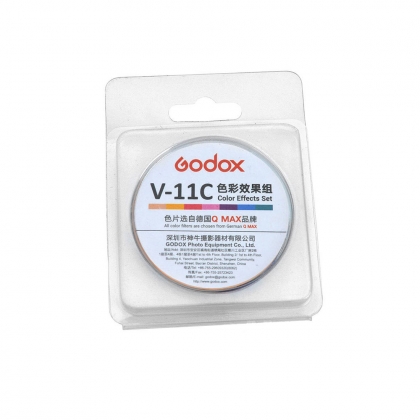 کیت ژل‌های رنگی مدل Godox V-11C