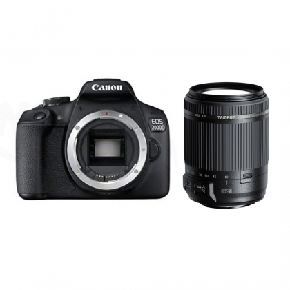 دوربین کانن 2000d 18-200 tamron (کارکرده)