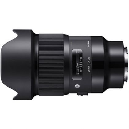 لنز سیگما Sigma 20mm f/1.4 DG HSM Art Lens for Sony E (کارکرده)