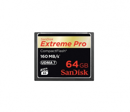 کارت حافظه CF 64GB سن دیسک مدل Extreme 160MB/s