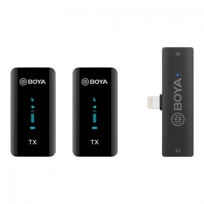 میکروفن بیسیم بویا مدل BOYA BY-XM6-S4 (برای آیفون)