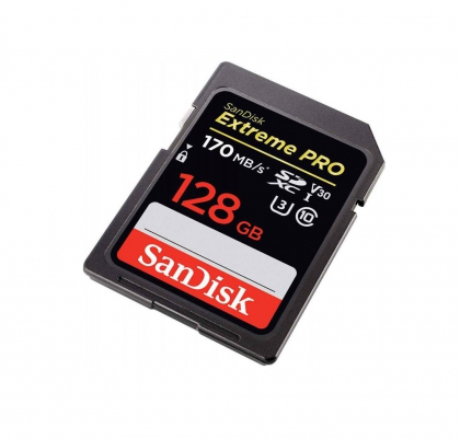 کارت حافظه SD 128GB سن دیسک مدل Extreme PRO 170MB/s