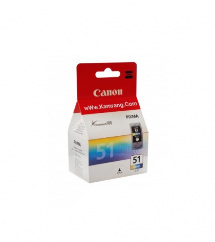 کارتریج جوهر افشان کانن رنگی Canon CL-51