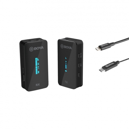 میکروفن بی سیم بویا BOYA BY-XM6-S1 (+کابل آیفون و اندروید)