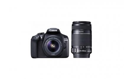 دوربین کانن EOS 1300D با دو لنز 55-18 و 250-55