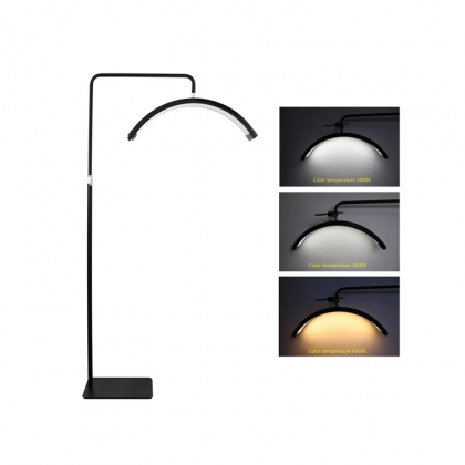 نور ثابت LED مون لایت مدل HD-M8X به همراه پایه