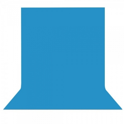 پرده آبی سایز 2x3 لوله پلاستیکی (فون شطرنجی)